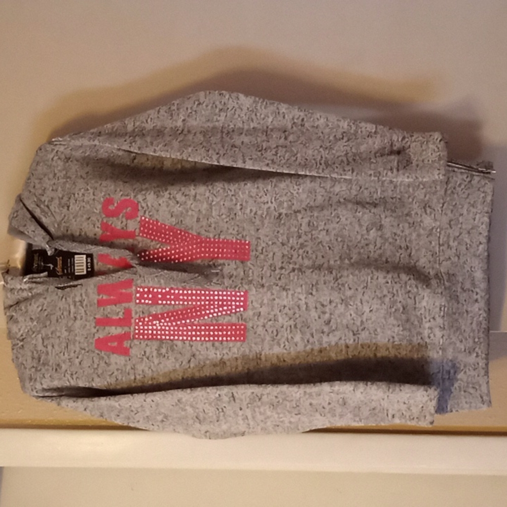 Special One by Rock International Brand New w tags pink and grey sweater